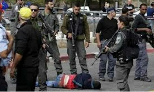 استشهاد شاب فلسطيني برصاص الاحتلال الاسرائيلي