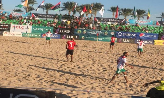 مصر تفوز بالمركز الثالث فى بطولة أمم أفريقيا للكرة الشاطئية بشرم الشيخ
