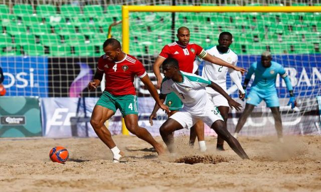 السنغال تفوز على نيجيريا 1/6 و تتوج بطلا لأمم أفريقيا للكرة الشاطئية