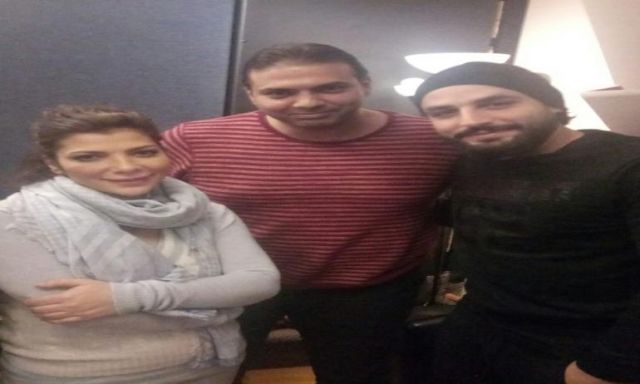 ادم حسين مع أصالة في الاستوديو بسبب ”حاجة ماتخصكش”