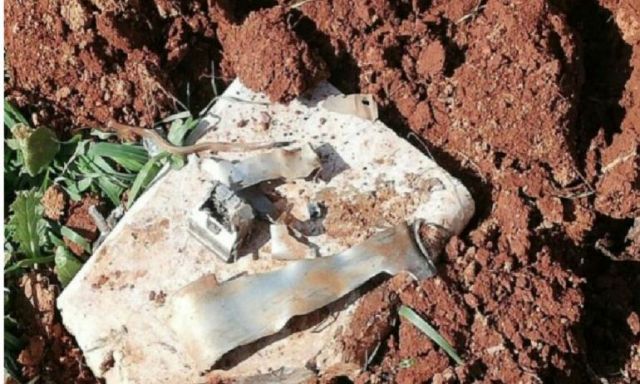 العثور على بقايا صاروخ من الغارات الإسرائيلية على سوريا في لبنان