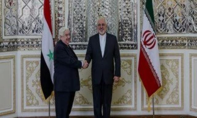 وزير الخارجية الإيراني يبحث مع نظيره السوري ضرورة التعاون بين دول المنطقة