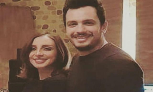 حسام حبيب يهنئ أنغام وأحمد إبراهيم علي زواجهم