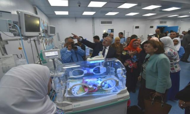 رئيس جامعة القاهرة يفتتح وحدة حديثي الولادة بمستشفي أبو الريش ”المنيرة” للأطفال بتكلفة 5 مليون جنيه
