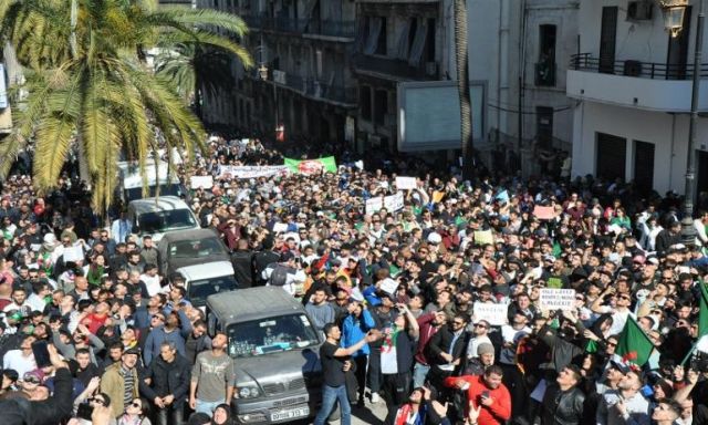 الاحتفالات تجتاح الجزائر بعد استقالة بوتفليقة