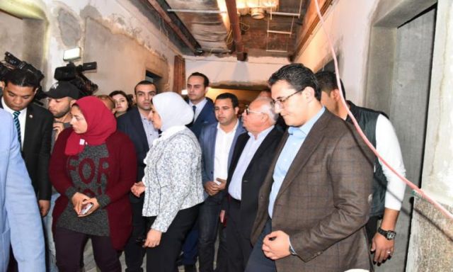وزيرة الصحة تشيد بمعدل الإنجاز بمستشفى الزهور تمهيدا لتطبيق التأمين الصحي الشامل ببورسعيد