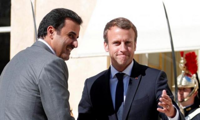 ضربة قاضية لشيطان قطر : ماكرون يوقف تمويلات تميم المشبوهة فى فرنسا