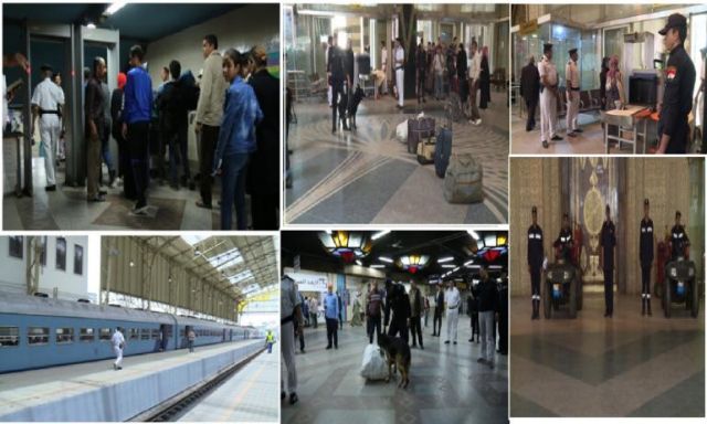 الداخلية تكثف الخدمات الأمنية بالسكك الحديدية ومحطات مترو الأنفاق