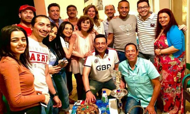 رانيا فريد شوقي تحتفل بعيد ميلادها بحضور نجوم الفن