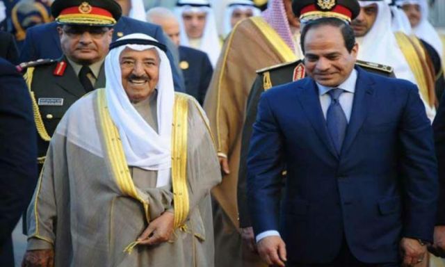 أمير الكويت يهنئ الرئيس السيسي بحلول عيد الفطر المبارك