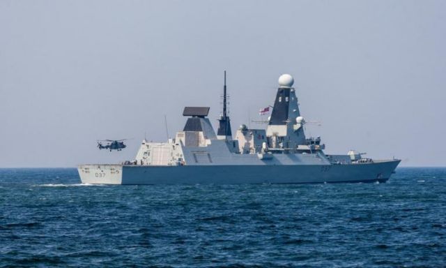 بريطانيا ترسل السفينة الحربية ”دنكن” إلى الخليج لحماية حرية الملاحة