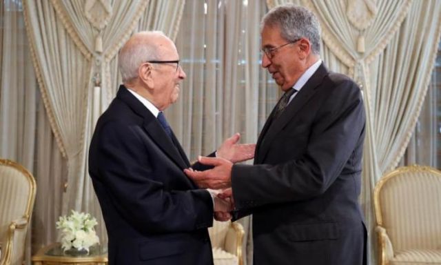 عمرو موسى ينعي الرئيس التونسي الباجي قايد السبسي