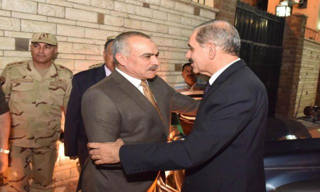 محافظ أسيوط يقدم التهنئة للواء "مجدى عامر" لتوليه مساعد وزير الداخلية لوسط الصعيد