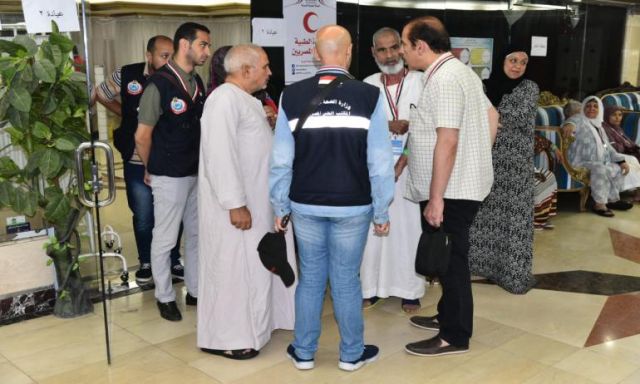 ألف حاجاً مصرياً  " البعثة الطبية للحج" : إفتتاح 37 عيادة طبية لتقديم الخدمات الصحية لضيوف الرحمن