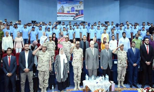 القوات المسلحة تنظم ندوات تثقيفية لطلبة الجامعة المصرية الروسية  وعدد من الجامعات والمعاهد الخاصة