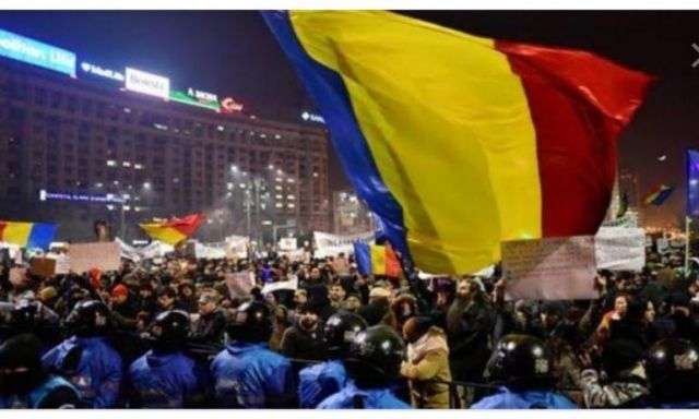 مظاهرات في بوخارست للمطالبة باستقالة الحكومة اليسارية