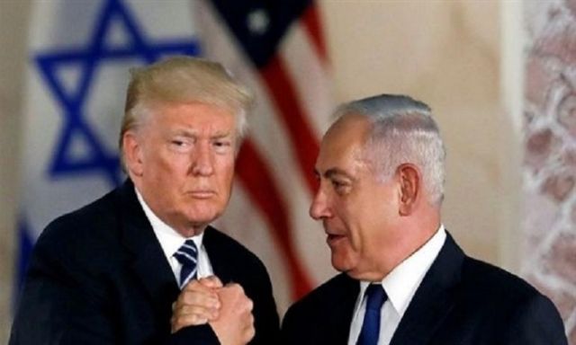 الرئيس الأمريكي دونالد ترامب ورئيس الوزراء الإسرائيلي بنيامين نتانياهو 