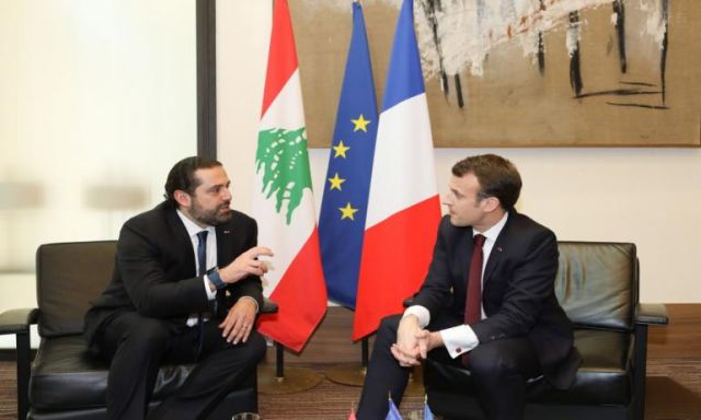 ماكرون يبحث مع الحريري سبل تعزيز الاستقرار في لبنان والمنطقة