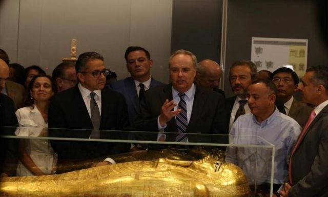 الولايات المتحدة تشارك مصر في الاحتفال بعودة تابوت نجم عنخ