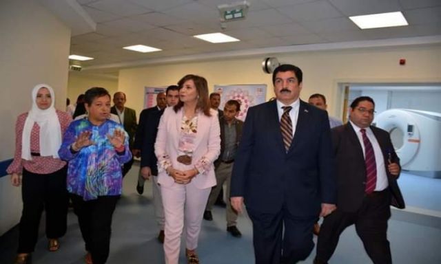 بالتفاصيل..وزيرة الهجرة ومحافظ القليوبية يتفقدان مستشفى الناس الخيرى
