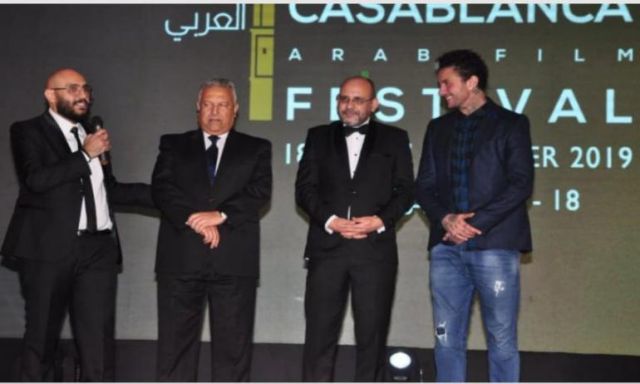 أحمد الفيشاوي أحسن ممثل وشهادة تقدير لحنان مطاوع عن فيلم "يوم وليلة" من مهرجان الدار البيضاء 
