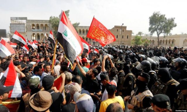 الحرس الثوري يضع خطة لإنهاء الاحتجاجات العراقية