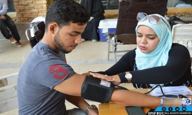 طلبة جامعة بدر بالقاهرة يتبرعون ب 230 كيس دم لصالح المركز الاقليمي لنقل الدم بالاسماعيلية