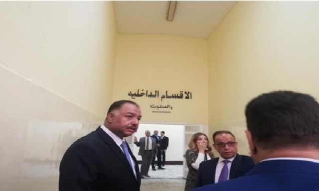 وفد البرلمان المصرى ورجال الصحافة والإعلام يتفقدون مستشفى سجن برج العرب وأوضاع النزلاء