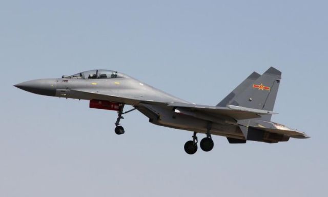 طائرة حربية صينية تخترق منطقة الدفاع الجوي لكوريا الجنوبية