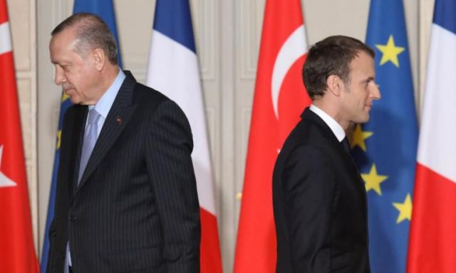 ماكرون يصفع أردوغان و يقطع العلاقات الدبلوماسية مع تركيا