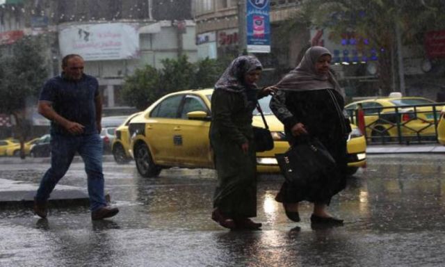 أمطار غزيرة تضرب بورسعيد
