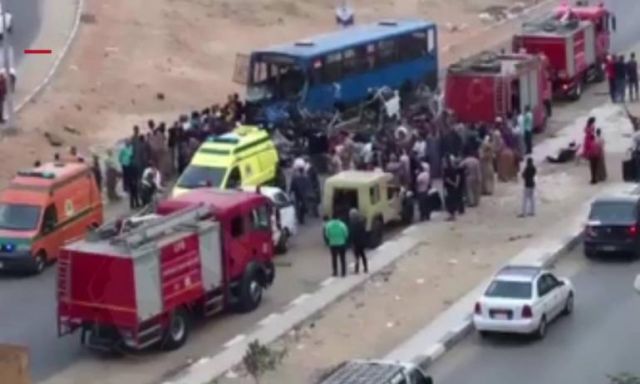 مصرع وإصابة 24  شخصا فى حادث تصادم ببورسعيد
