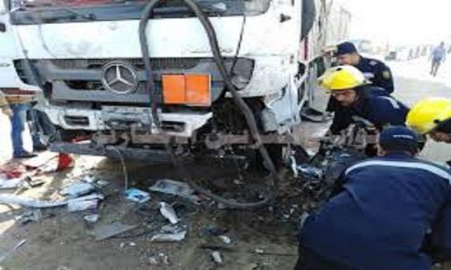 الصحة: مصرع وإصابة 29  شخصا فى حادث تصادم ببورسعيد