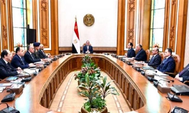 مجلس الأمن القومي برئاسة السيسي يبحث تداعيات التدخل العسكري الخارجي في ليبيا
