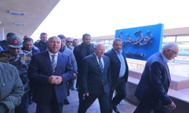بتكلفة 83 مليون جنيه..”الوزير” يفتتح محطة سكة حديد بورسعيد