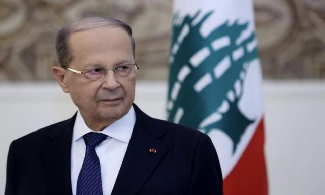 أول تعليق للرئيس اللبنانى على إنفجار بيروت