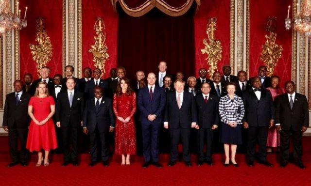 الرئيس السيسى يشارك في حفل الاستقبال الرسمي لرؤساء وفود " قمة أفريقيا بريطانيا " للإستثمار بلندن"