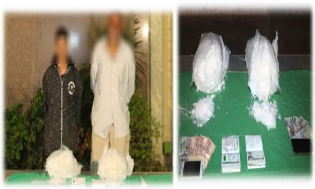 مكافحة المخدرات تضبط قرابة 16,5 كيلو جرام لمخدر الآيس بحوزة إثنين من العناصر الإجرامية بالجيزة