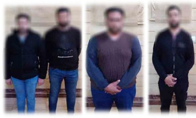 بالصور  ..  ضبط أربعة أشخاص بالقاهرة لقيامهم بترويج الشائعات عبر ” الفيس بوك ”