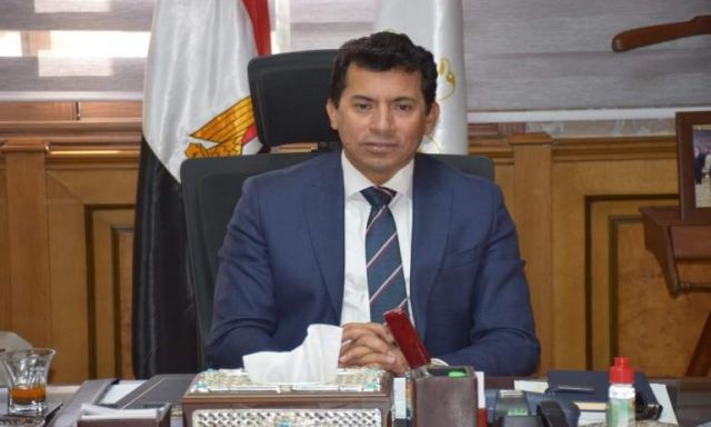 وزير الرياضة يلتقي رئيس اللجنة البارلمبية المصرية