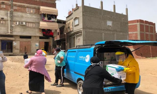 استمرارا لمشروعاتها المجتمعية الممتدة..  ميثانكس مصر تدعم العمالة اليومية بدمياط بعشرة آلاف كرتونة في مبادرة بنك الطعام