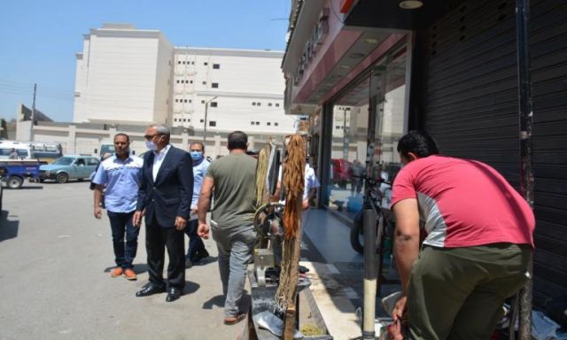 شاهد بالصور .. محافظ القليوبيه يتابع نقل سوق الخضار بترعة الاسماعيلية بحي شرق شبرا الخيمة
