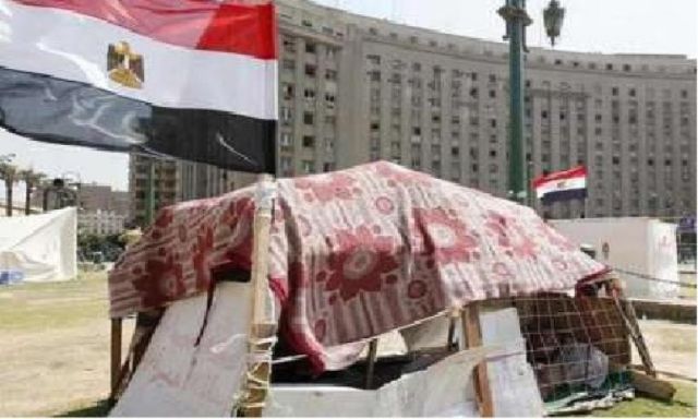 زيادة كبيرة فى أعداد خيام المعتصمين بميدان التحرير .. صباح اليوم