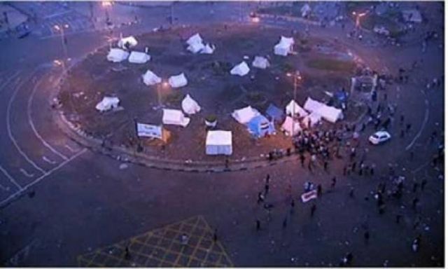 ميدان التحرير يسوده حالة من الهدوء قبل بدء فعاليات مليونية ”كش ملك”
