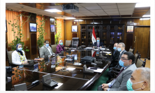 ربط مرسى علم بالشبكة الكهربائية القومية الموحدة