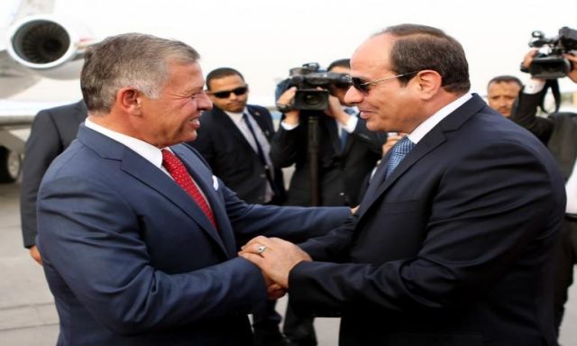 العاهل الأردنى يهنئ الرئيس السيسي بعيد الفطر المبارك