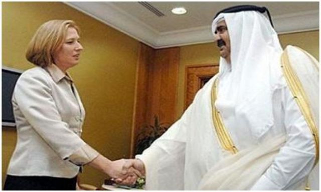 أسرار الغرف المغلقة بين أمير قطر والصهاينة