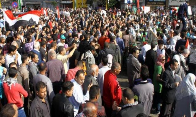 مسيرة دوران شبرا تتجه لميدان التحرير للمشاركة فى مليونية ”العودة إلى الميدان
