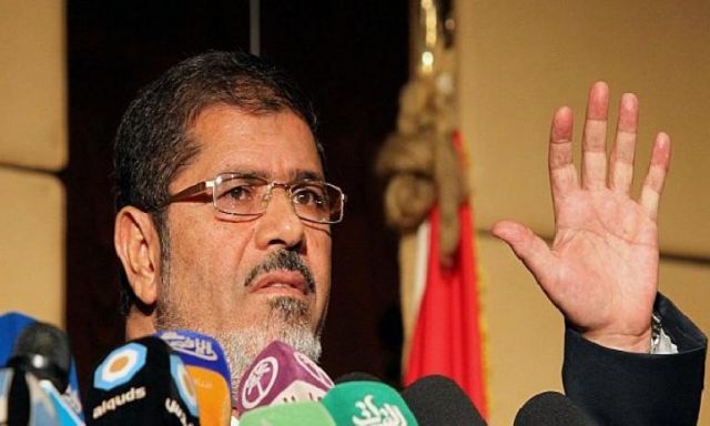 مرسي: المعارضة علي العين والرأس والحوار كان ومازال موجودا واهلا وسهلا به ومن الان